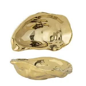 Bloomingville - Kellis Skål, Guld, Keramik