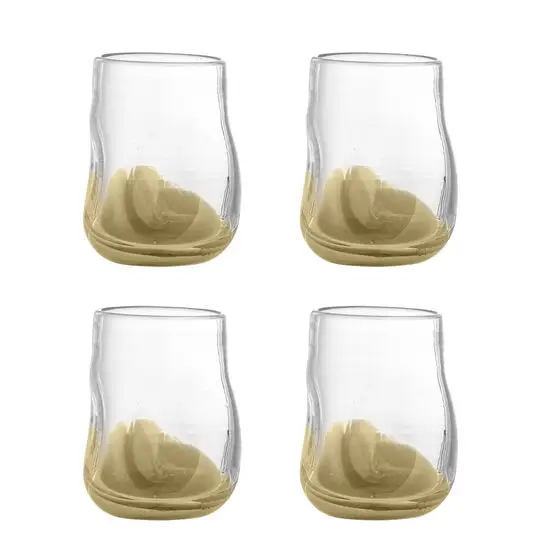 Bloomingville - Ballard Drikkeglas, Natur, Glas