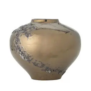 Bloomingville - Ellison Vase, Bronze, Stentøj