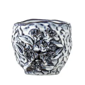 Creative Collection - Malina Urtepotteskjuler, Blå, Stentøj