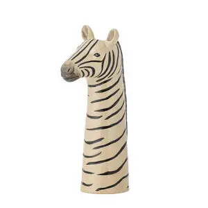 Bloomingville - Feodor Vase, Hvid, Stentøj