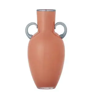 Bloomingville - Anniversary Vase, Orange, Glas