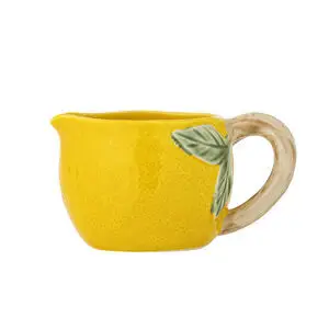 Creative Collection - Limone Flødekande, Gul, Stentøj