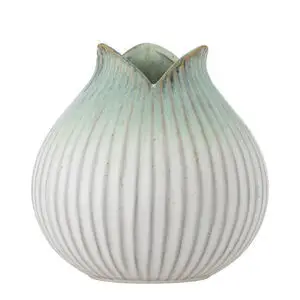 Creative Collection - Skylar Vase, Grøn, Stentøj