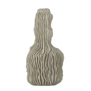 Bloomingville - Briar Lysestage, Grå, Polyresin