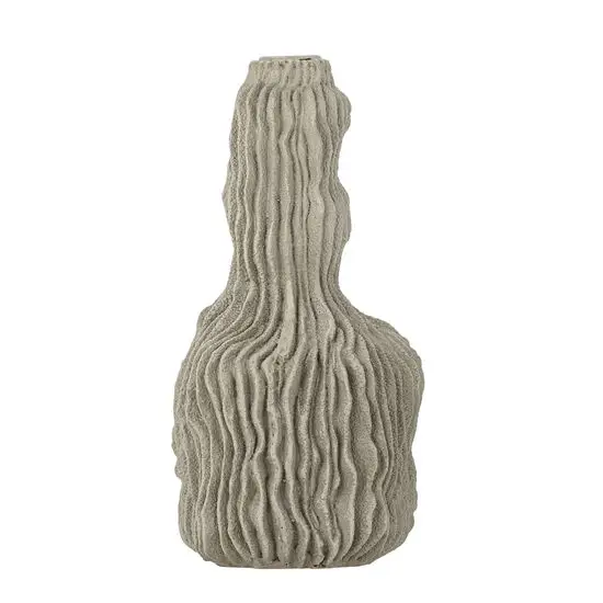 Bloomingville - Briar Lysestage, Grå, Polyresin