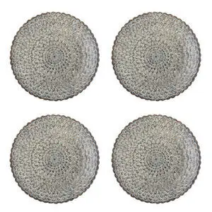 Creative Collection - Katrina Tallerken, Grå, Stentøj