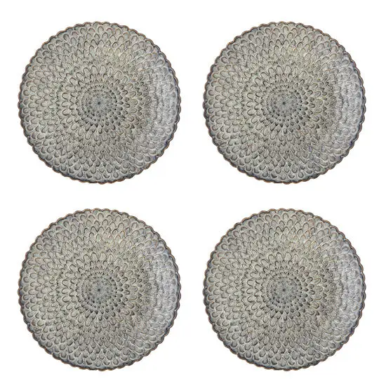 Creative Collection - Katrina Tallerken, Grå, Stentøj