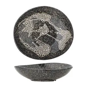 Creative Collection - Sway Skål, Grå, Stentøj