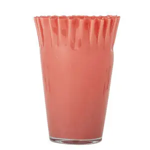 Bloomingville - Janine Vase, Orange, Glas