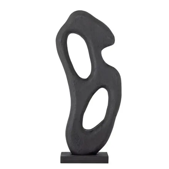 Bloomingville - Elya Deko, Sort, Fyrretræ