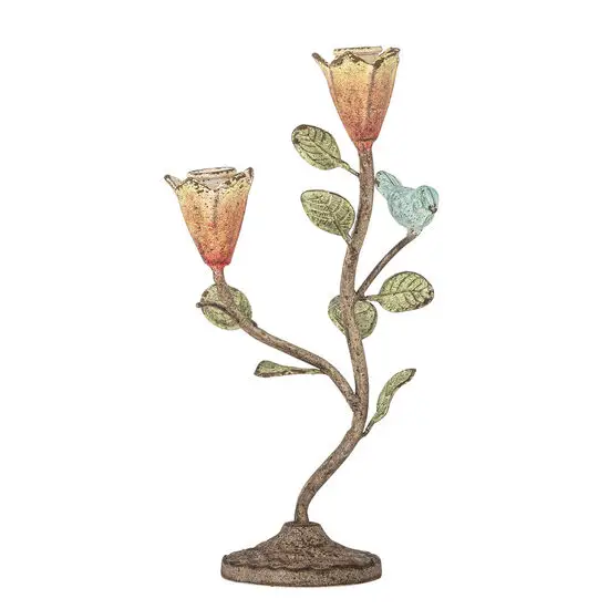 Creative Collection - Zaina Lysestage, Multifarvet, Metal