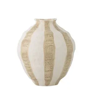 Creative Collection - Byron Vase, Natur, Stentøj
