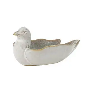 Creative Collection - Chirp Skål, Grøn, Stentøj