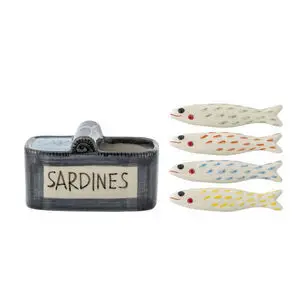 Creative Collection - Caiam Spisepinde Holder, Multifarvet, Stentøj