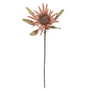 Bloomingville - Protea Stilk, Rosa, Kunstige Blomster