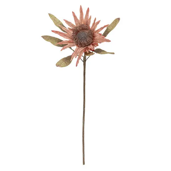 Bloomingville - Protea Stilk, Rosa, Kunstige Blomster