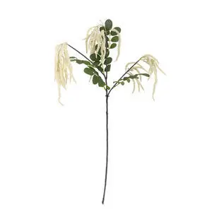 Bloomingville - Reed Stilk, Hvid, Kunstige Blomster