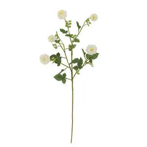 Bloomingville - Chrysantemum Stilk, Hvid, Kunstige Blomster