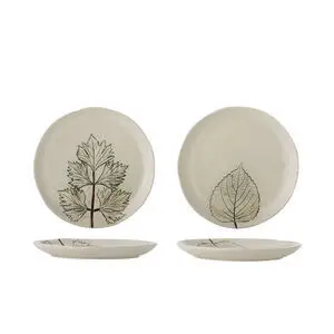 Creative Collection - Aubrin Tallerken, Natur, Stentøj