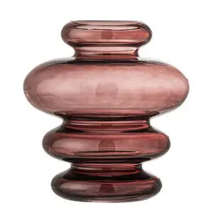 Bloomingville - Kayn Vase, Lilla, Glas