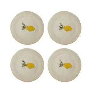 Creative Collection - Hadden Tallerken, Gul, Stentøj