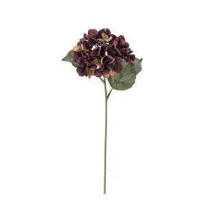 Bloomingville - Hydrangea Stilk, Lilla, Kunstige Blomster