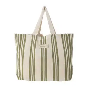 Bloomingville - Trina Indkøbspose, Grøn, Bomuld OEKO-TEX®