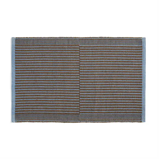 HAY - Tæppe - Tapis - Brun og Blå / Chestnut and Blue - 60x95 cm