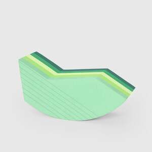 Bobles - Fly Multi green med vingelignende form og grønne lag til balanceleg.