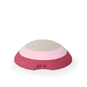 Bobles Skildpadde Rose med kuppelform og farverne mørk rosa, lyserød og lysegrå. Glat overflade.