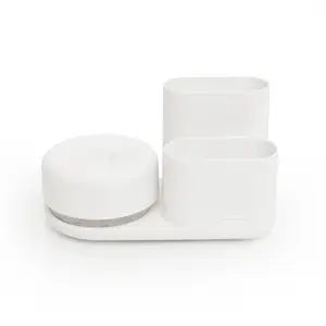 Bosign - stativ med opvaskemiddelspumpe - hvid