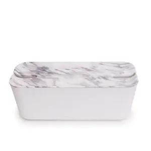 Bosign - Kabel boks - XL - Hvid/marmorlook