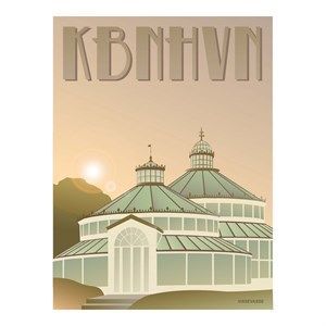 Image of VISSEVASSE - Botanisk Have Plakat - 30x40 cm