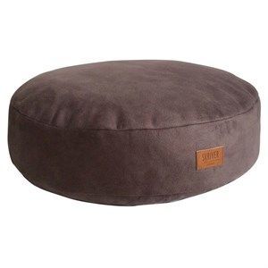 Image of Skriver Collection puf - Boxter - Brun/grå Ø70