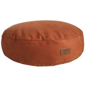 Image of Skriver Collection puf - Boxter - Cognac Ø70