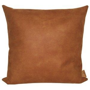 Image of Skriver Collection pude - Boxter pude i Cognac 65x65