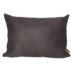 Image of Skriver Collection pude - Boxter pude i dark brown/grey 40x60