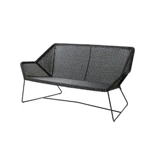 Cane-line - Breeze 2 pers. lounge sofa - uden hynde, 78x154x76 cm