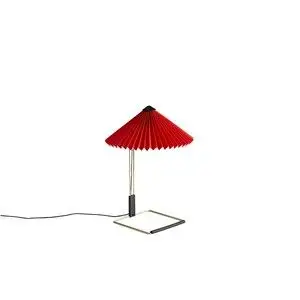 HAY - Matin bordlampe - bright red skærm (small)