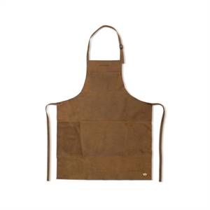 DutchDeluxes - Forklæde - Brushed Style - Vintage Camel Læder
