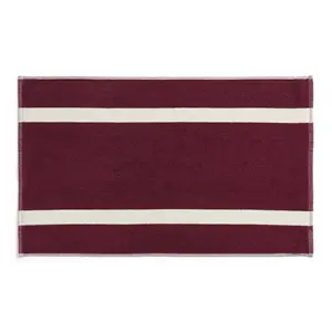 Hay - Bademåtte - W50 x L80 - Stripe Burgundy