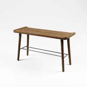 By Wirth - Scala Bænk - Bench Small - Smoked - 81x 30x45 cm
