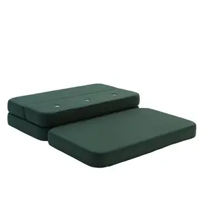 By KlipKlap -  KK 3 Fold sofa XL 140cm - Deep Green