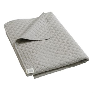 by KlipKlap - Sengetæppe, Emil Stripe Steel Grey