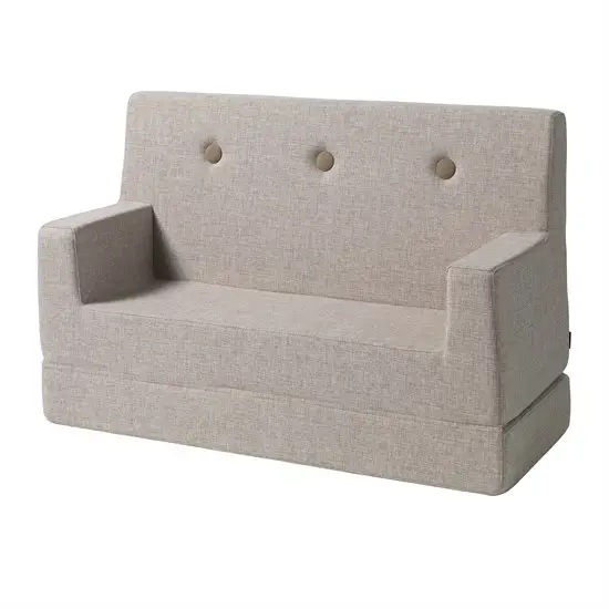 By KlipKlap børnesofa - KK Kids Sofa - Beige w. Sand 