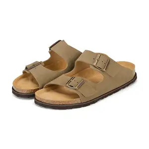 Shepherd - Cassandra Sandaler - Taupe Ruskind
