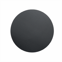 LindDNA ølbrik - Glass mat circle (black/nupo)