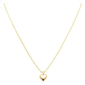 LULU Copenhagen - Halskæde - Classic Heart - Forgyldt 