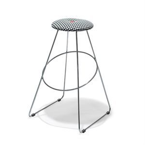 Image of Design By Us - Clown barstol med ternet sæde